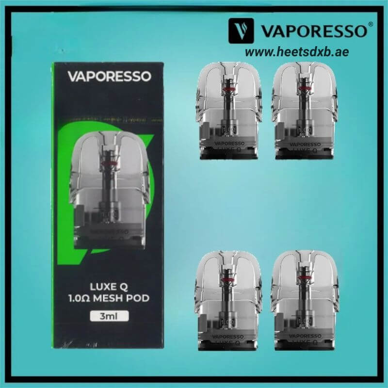 VAPORESSO Luxe Q Replacement Pod Cartridge in Dubai 
1.0Ω 3ml