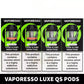 VAPORESSO Luxe QS Pods 2ml Replacement Pod Cartridge in Dubai