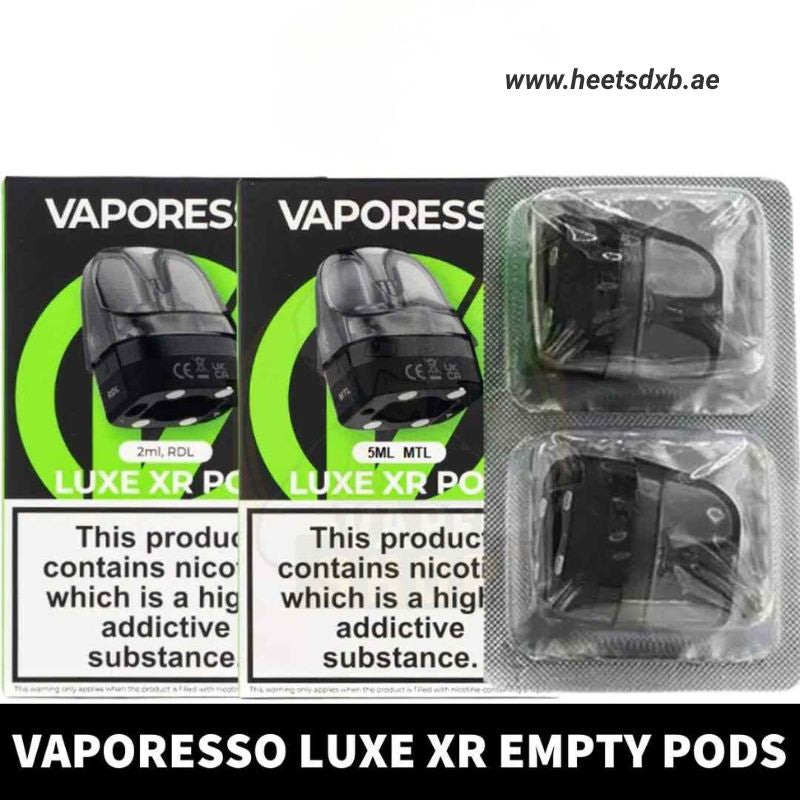 VAPORESSO Luxe XR l XR MAX Empty Pods in Dubai