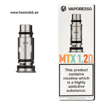 VAPORESSO MTX Replacement Coil (5 PCS) in Dubai  1.2Ω