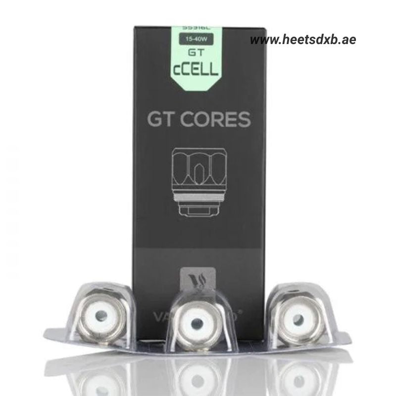 VAPORESSO NRG GT REPLACEMENT COILS-3PC in Dubai 0.5ohm GT cCell Core