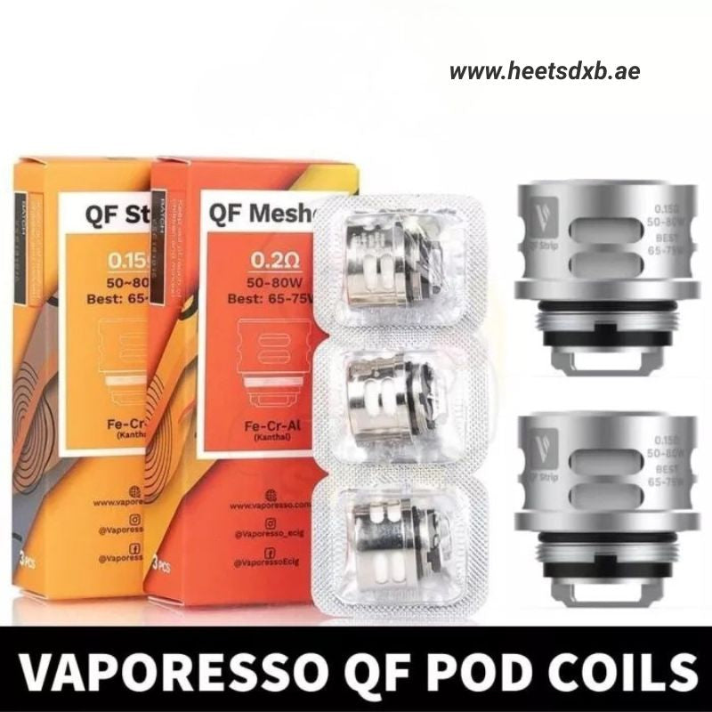 VAPORESSO QF REPLACEMENT COILS-3PC in Dubai 