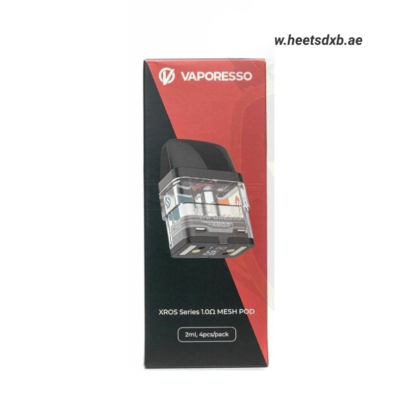 VAPORESSO XROS PODS PACK OF 4 PCS in Dubai 	XROS 1.0Ω MESH POD
