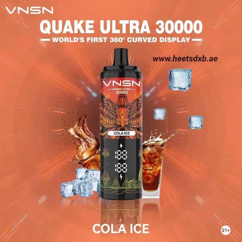 VNSN Quake Ultra 30000 Puffs Disposable Vape in Dubai Cola Ice
