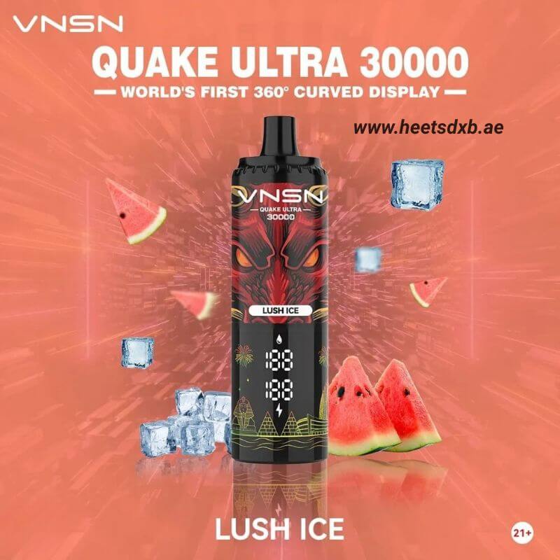 VNSN Quake Ultra 30000 Puffs Disposable Vape in Dubai Lush Ice
