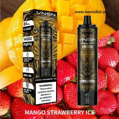 VNSN Quake Ultra 30000 Puffs Disposable Vape in Dubai Mango Strawberry Ice
