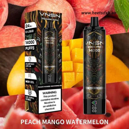 VNSN Quake Ultra 30000 Puffs Disposable Vape in Dubai Peach Mango Watermelon

