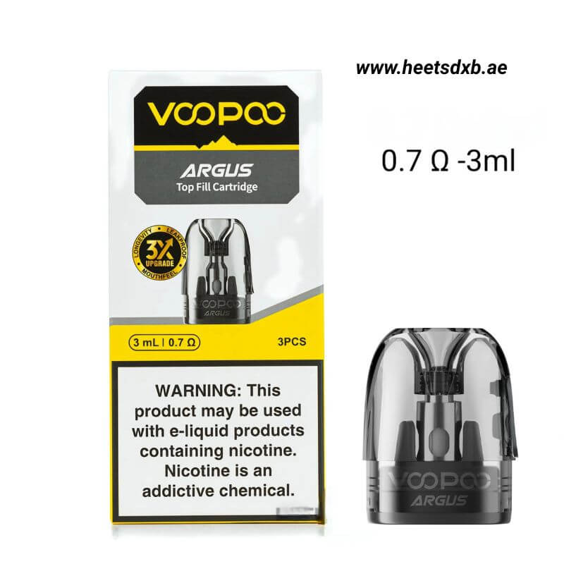VOOPOO Argus Pod Cartridge 2ml and 3ml in Dubai 0.7Ω - 3ML