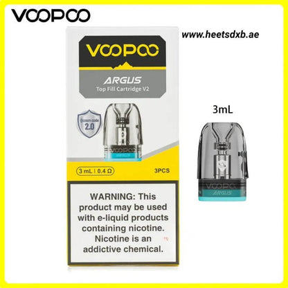 VOOPOO Argus Pod Cartridge V2 3ml In Dubai 0.4Ω