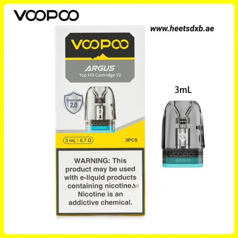 VOOPOO Argus Pod Cartridge V2 3ml In Dubai 0.7Ω