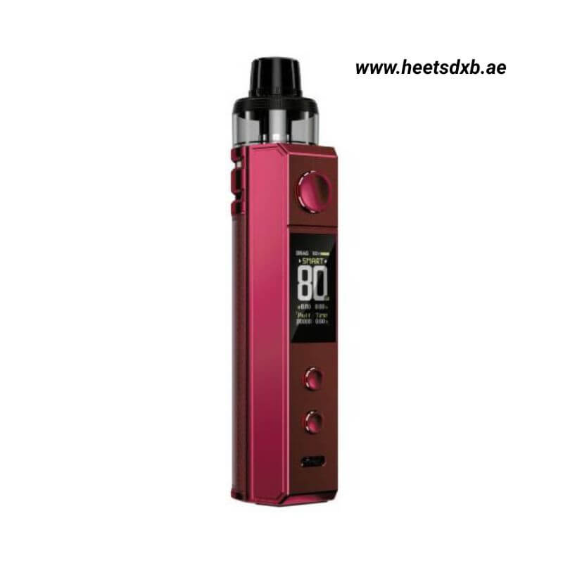 VOOPOO DRAG H80S Kit 80W Vape Kit Pod System Plum Red
