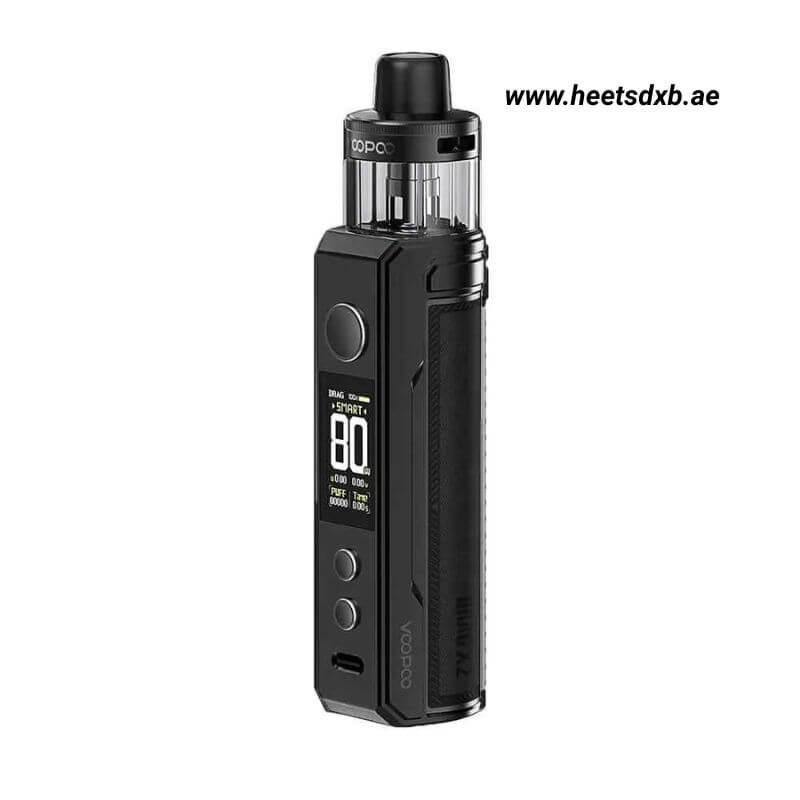 The VOOPOO DRAG X2 Pod System Kit in Dubai Spray Black
