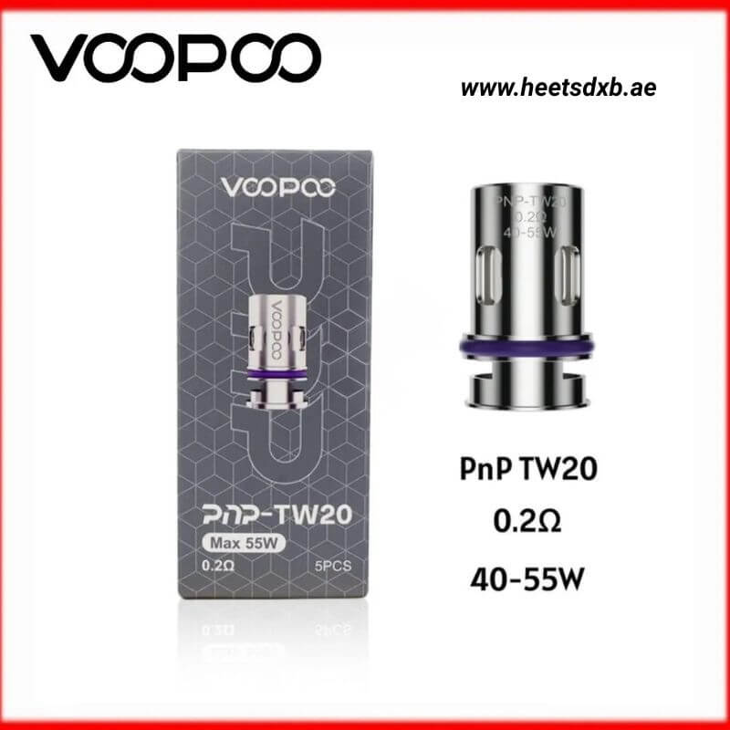 VOOPOO PNP TW Replacement Coils in Dubai PNP TW20 0.2 OHM Clear