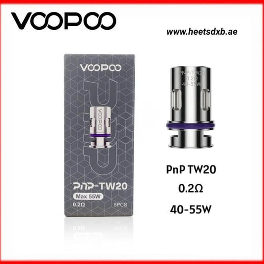 VOOPOO PNP TW Replacement Coils in Dubai PNP TW20 0.2 OHM Clear