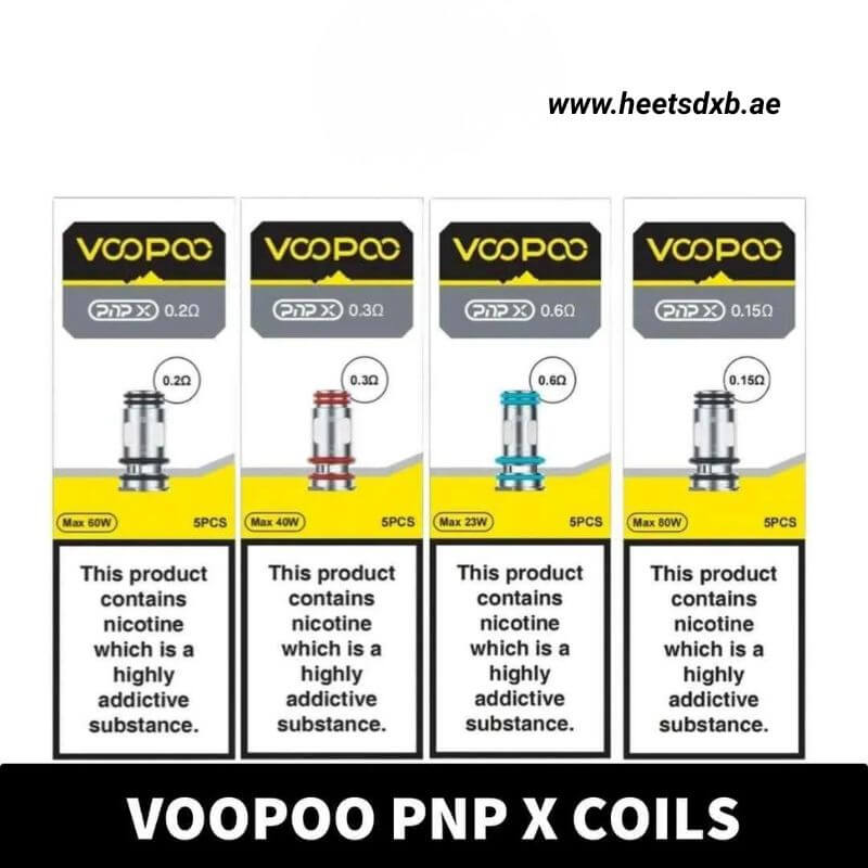 VOOPOO PNP X Replacement Pod Coils ( 5 PCS) in Dubai