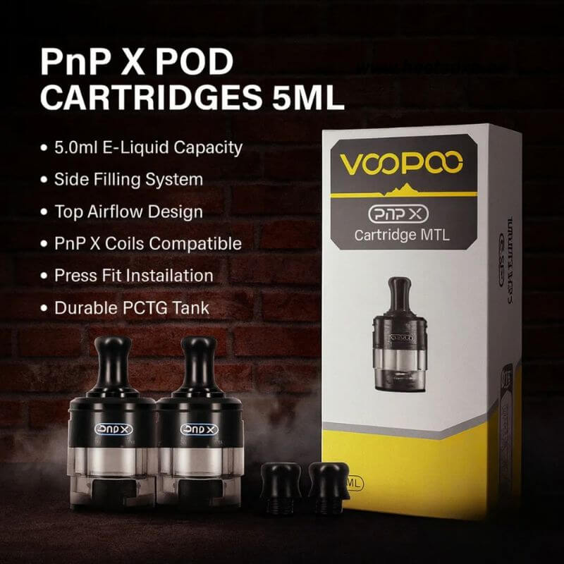 VOOPOO PnP X Pod Cartridges 5ml In Dubai 