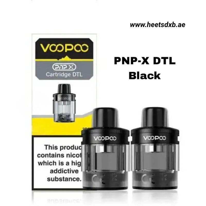 VOOPOO PnP X Pod Cartridges 5ml In Dubai DTL- Black