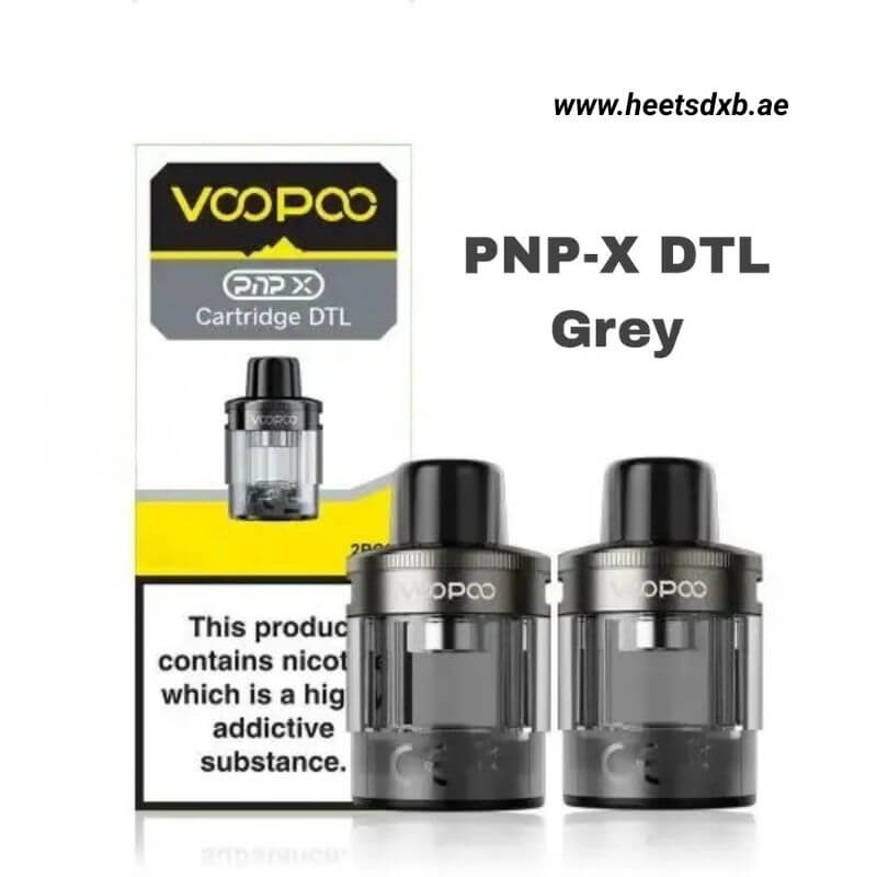 VOOPOO PnP X Pod Cartridges 5ml In Dubai DTL- Grey