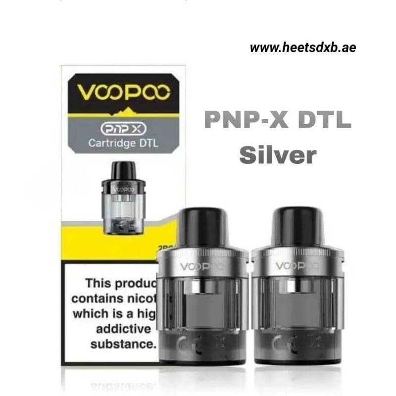 VOOPOO PnP X Pod Cartridges 5ml In Dubai DTL- Silver