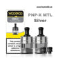 VOOPOO PnP X Pod Cartridges 5ml In Dubai MTL- Silver