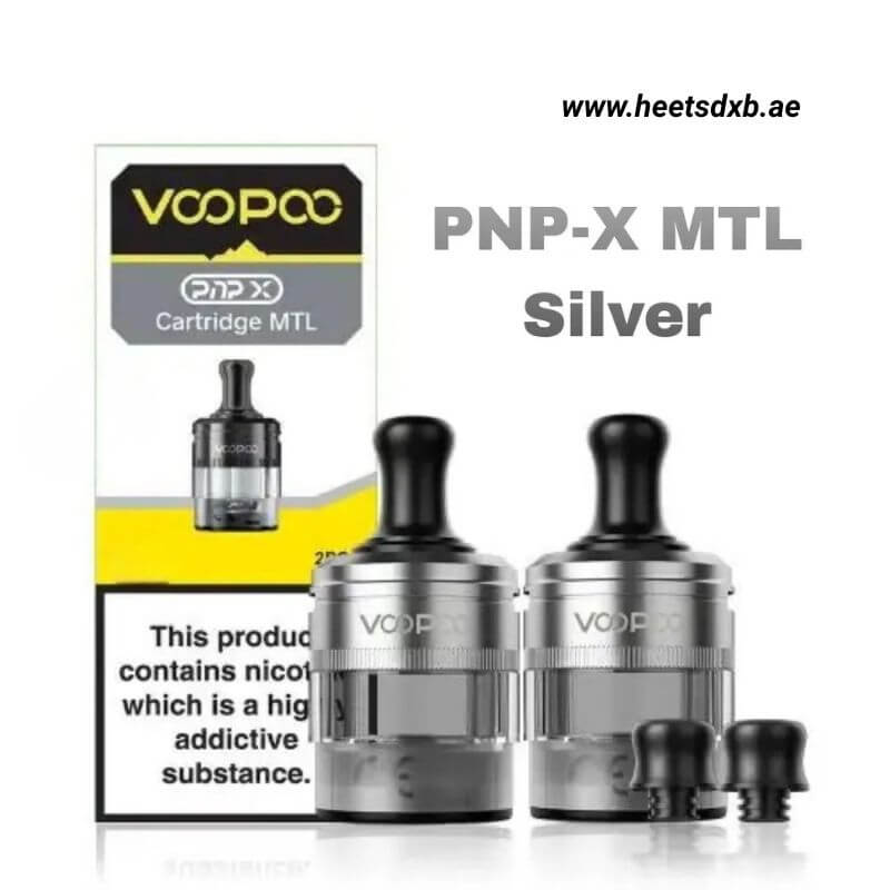 VOOPOO PnP X Pod Cartridges 5ml In Dubai MTL- Silver