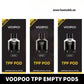 VOOPOO TPP Empty Pods 5.5ml Replacement Pods in Dubai