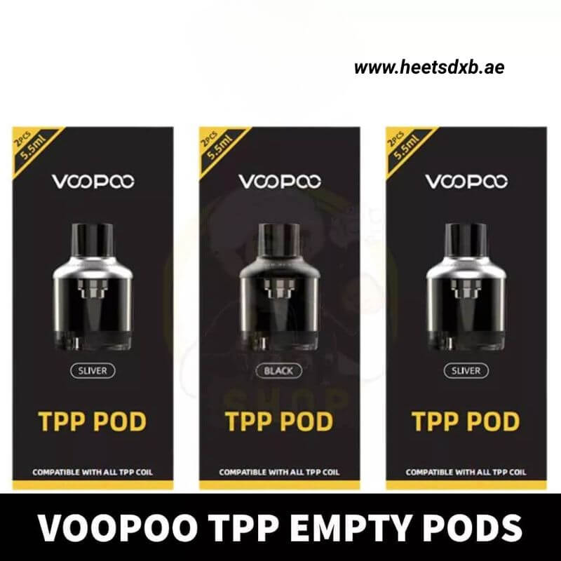 VOOPOO TPP Empty Pods 5.5ml Replacement Pods in Dubai