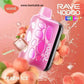 VOZOL RAVE 40000 Puffs Disposable Vape In Dubai Peach Ice
