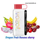 VOZOL STAR 12000 Puffs Disposable Vape in Dubai Dragon Fruit Banana Cherry
