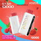 VOZOL STAR 12000 Puffs Disposable Vape in Dubai Raspberry Watermelon

