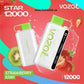 VOZOL STAR 12000 Puffs Disposable Vape in Dubai Strawberry Kiwi
