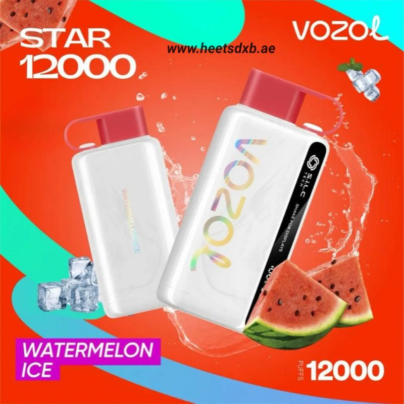 VOZOL STAR 12000 Puffs Disposable Vape in Dubai Watermelon Ice
