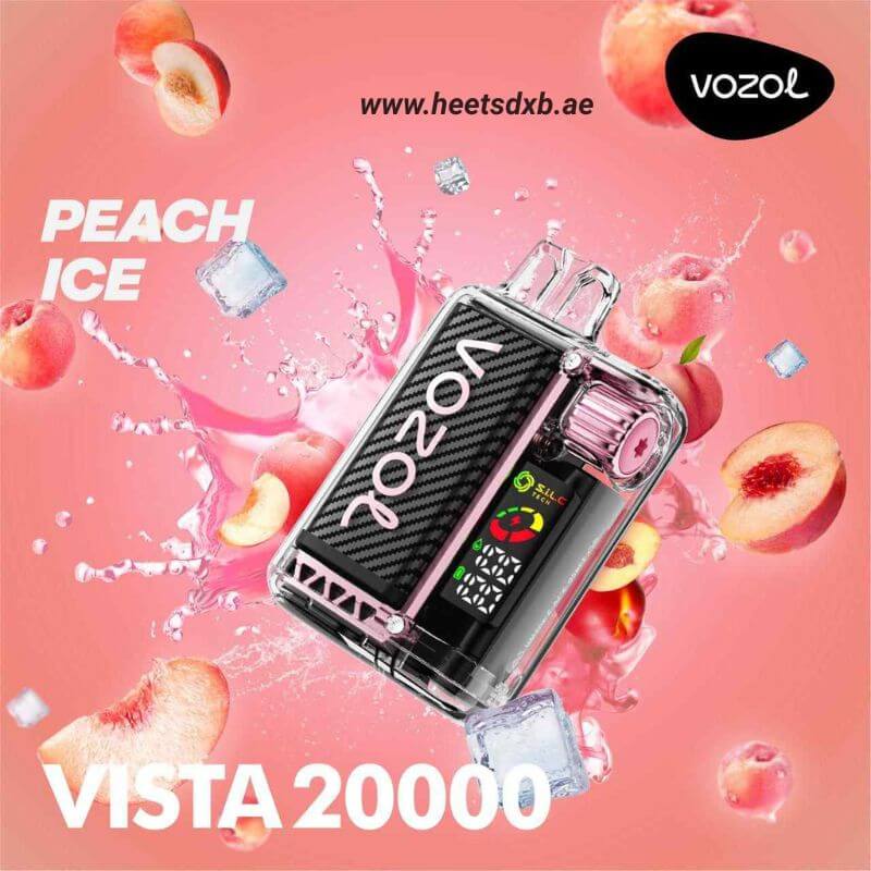 VOZOL Vista 20000 Puffs Disposable Vape in Dubai Peach Ice
