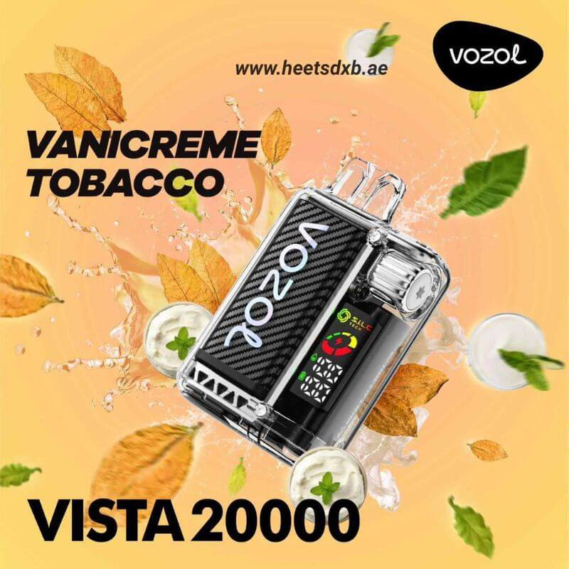 VOZOL Vista 20000 Puffs Disposable Vape in Dubai Vanicreme Tobacco
