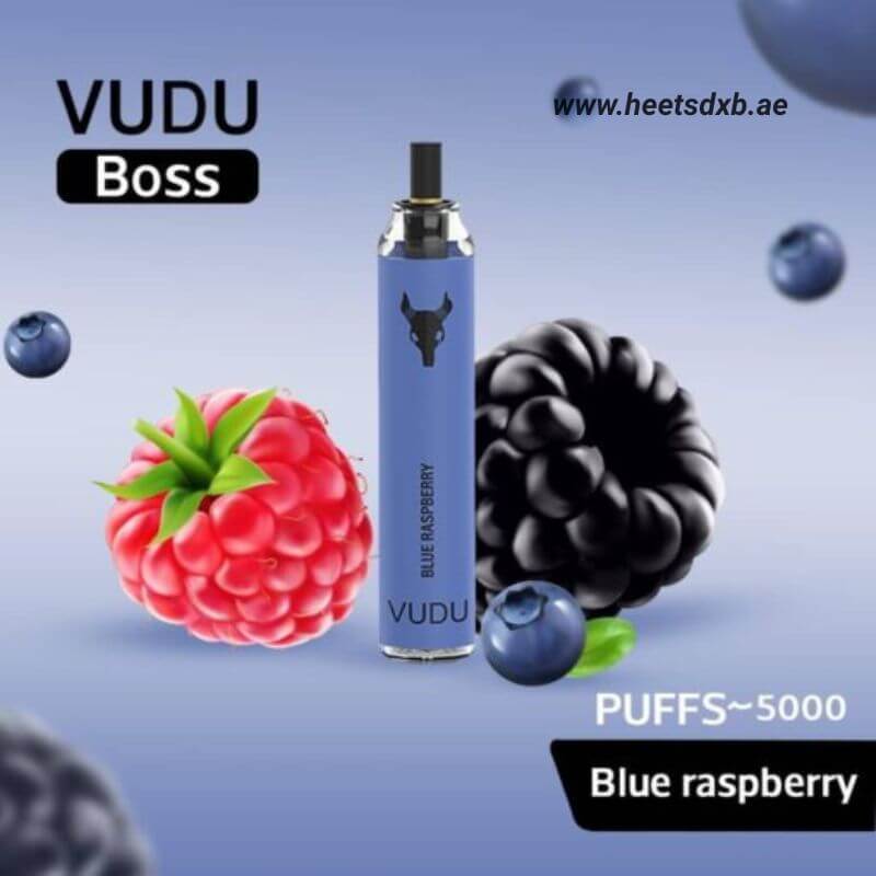 VUDU Boss 5000 Puffs 50Mg Disposable Vape In Dubai Blue Raspberry
