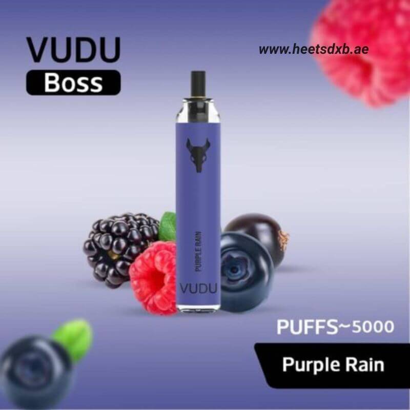 VUDU Boss 5000 Puffs 50Mg Disposable Vape In Dubai Purple Rain
