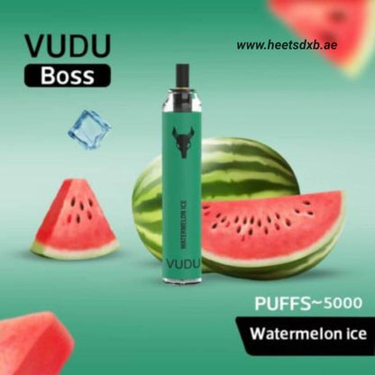 VUDU Boss 5000 Puffs 50Mg Disposable Vape In Dubai Watermelon Ice
