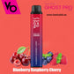 Vapes Bars Ghost Pro 3500 Puff Disposable Vape in Dubai Blueberry Raspberry Cherry
