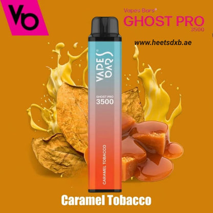 Vapes Bars Ghost Pro 3500 Puff Disposable Vape in Dubai Caramel Tobacco

