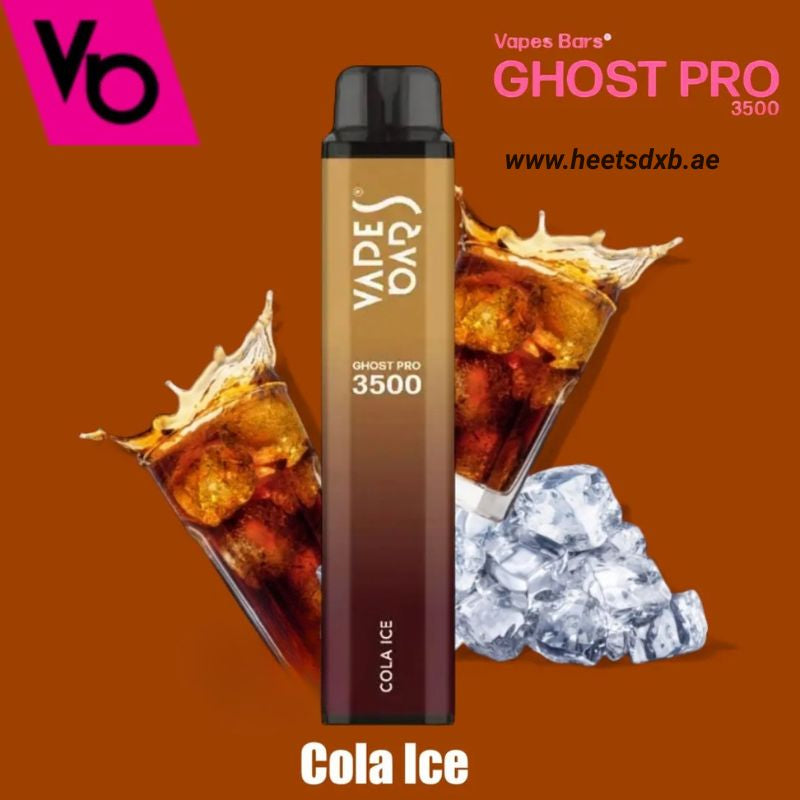Vapes Bars Ghost Pro 3500 Puff Disposable Vape in Dubai Cola Ice
