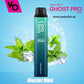 Vapes Bars Ghost Pro 3500 Puff Disposable Vape in Dubai Glacier Mint
