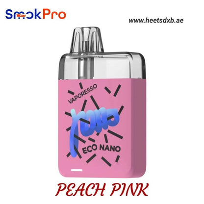 Vaporesso ECO Nano Pod System Kit 6ml In UAE Peach Pink

