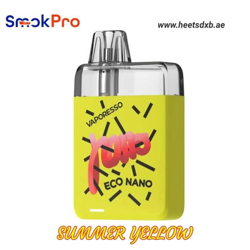 Vaporesso ECO Nano Pod System Kit 6ml In UAE Summer Yellow


