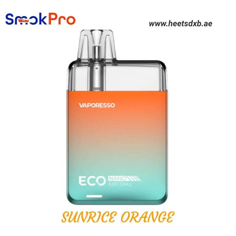 Vaporesso ECO Nano Pod System Kit 6ml In UAE Sunrise Orange

