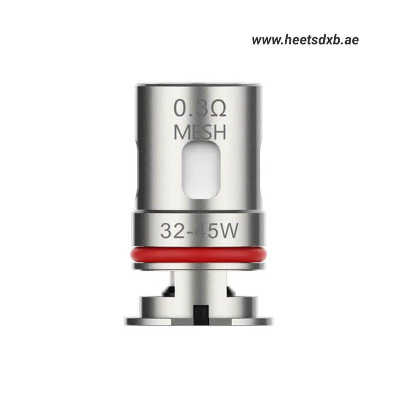 Vaporesso GTX Mesh Coil 5pcs In Dubai
0.3Ω Dual Mesh Coil (32–45W)

