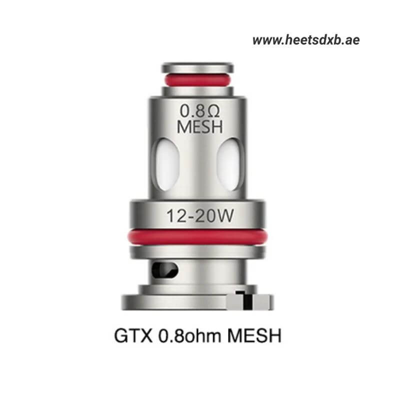 Vaporesso GTX Mesh Coil 5pcs In Dubai
0.8Ω Mesh Coil (12–20W)

