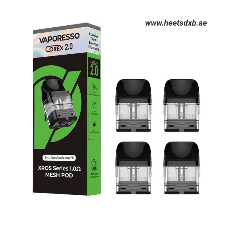 Vaporesso XROS Series Pod Cartridge 4pcs Pack 1.0Ω Mesh Pod (2ml) 