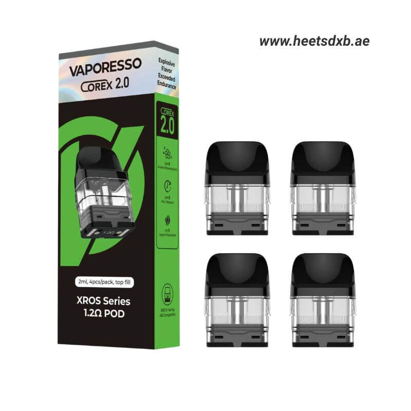 Vaporesso XROS Series Pod Cartridge 4pcs Pack 1.2Ω Pod (2ml)