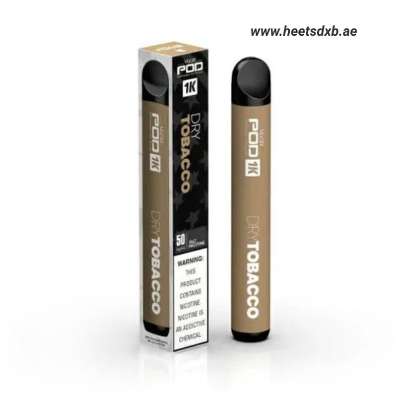 Vgod Pod 1k 1500 Puffs 20MG nicotine Disposable Vape Dry Tobacco