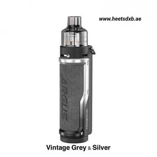 Voopoo Argus 40w 1500mAh Pod System In Dubai Vintage Grey & Silver
